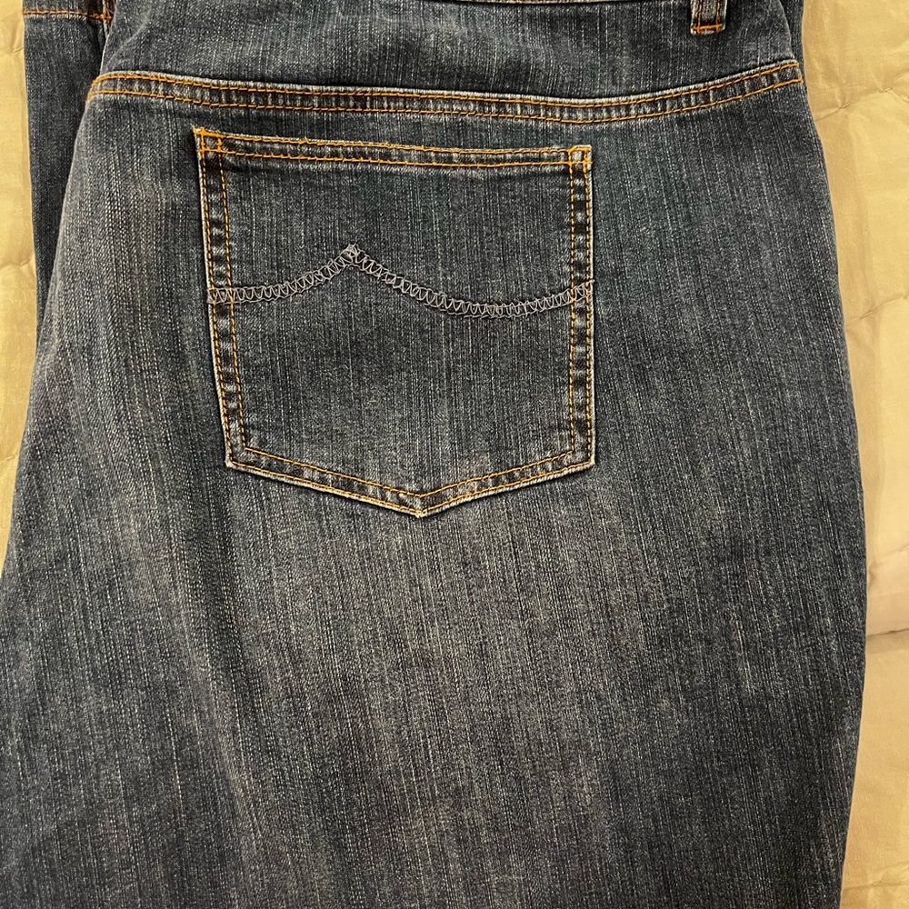 Jones New York Dark Blue Boyfriend Jeans